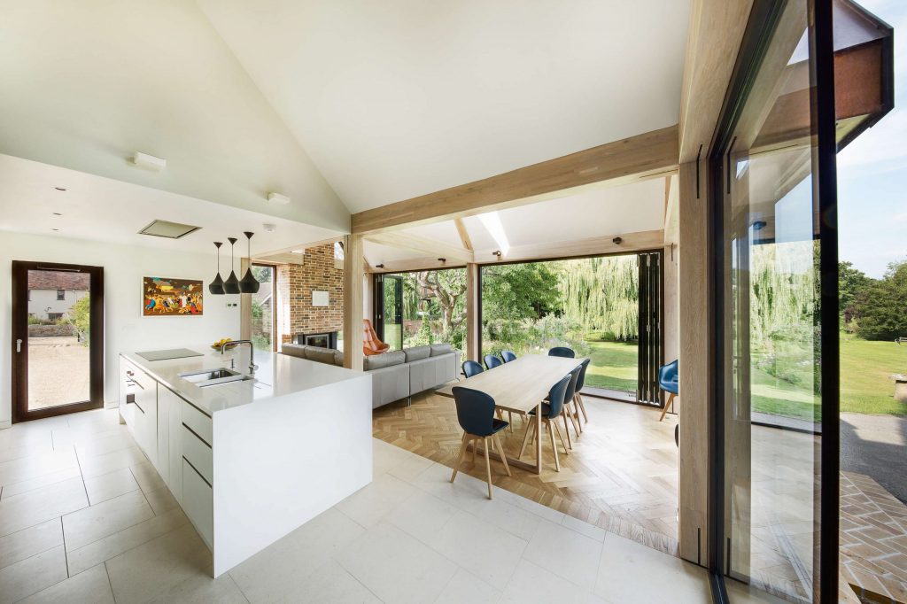 Classic Herringbone Wooden Flooring