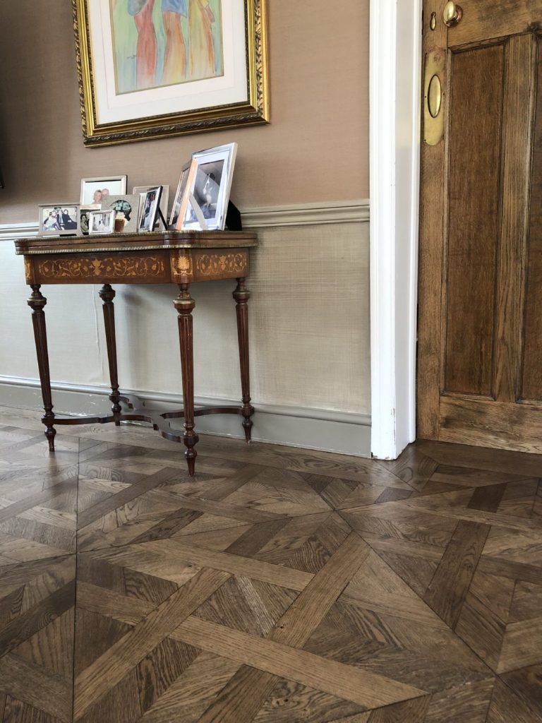 Classic Herringbone Wooden Flooring