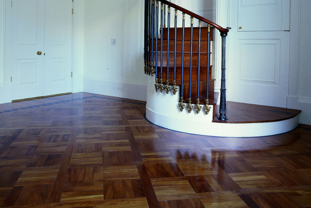 Classic Herringbone Wooden Flooring