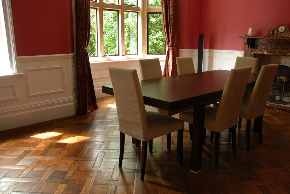 Classic Herringbone Wooden Flooring