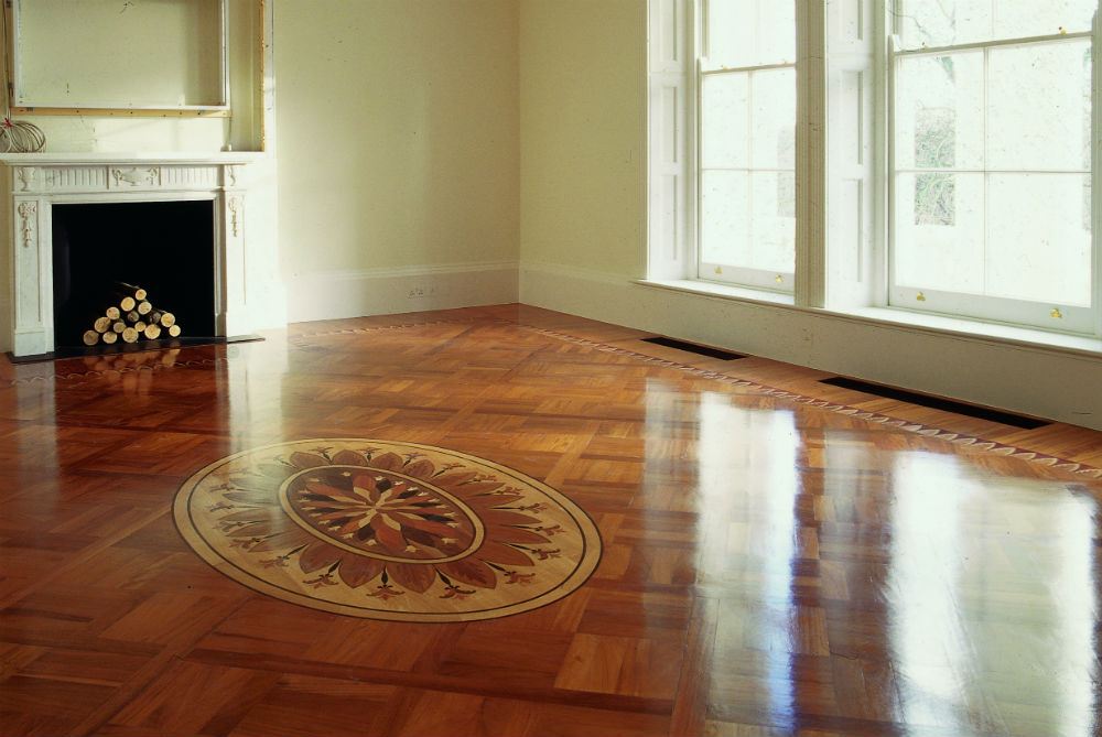 Classic Herringbone Wooden Flooring