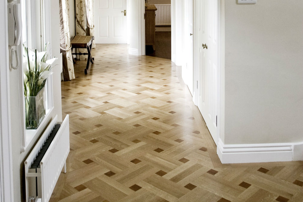 Classic Herringbone Wooden Flooring