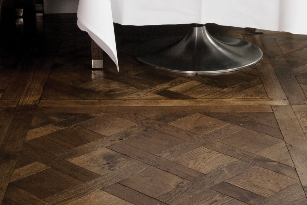 Classic Herringbone Wooden Flooring