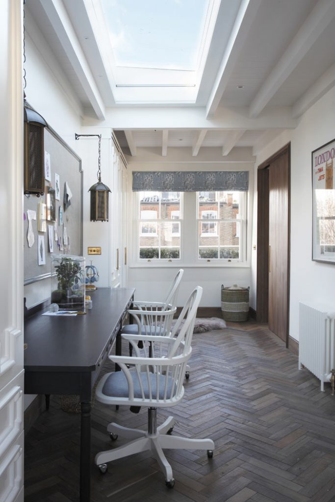 Classic Herringbone Wooden Flooring