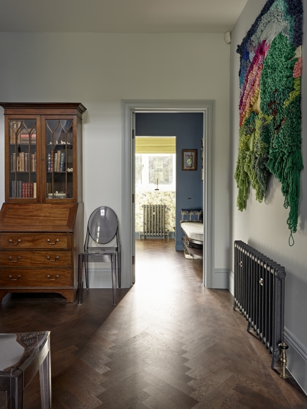 Classic Herringbone Wooden Flooring