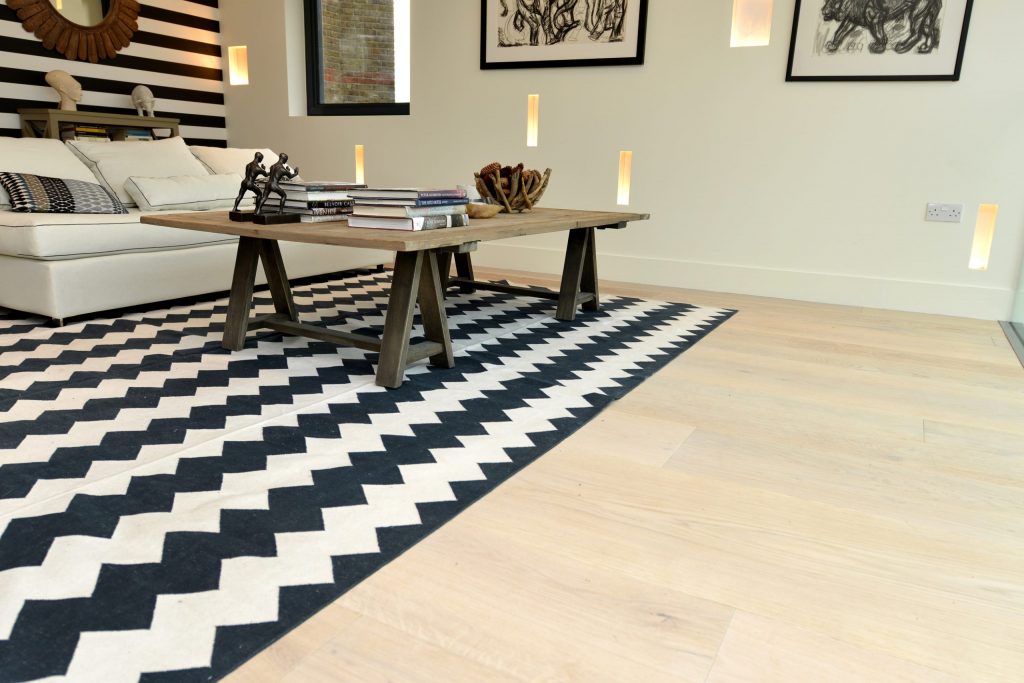 Classic Herringbone Wooden Flooring